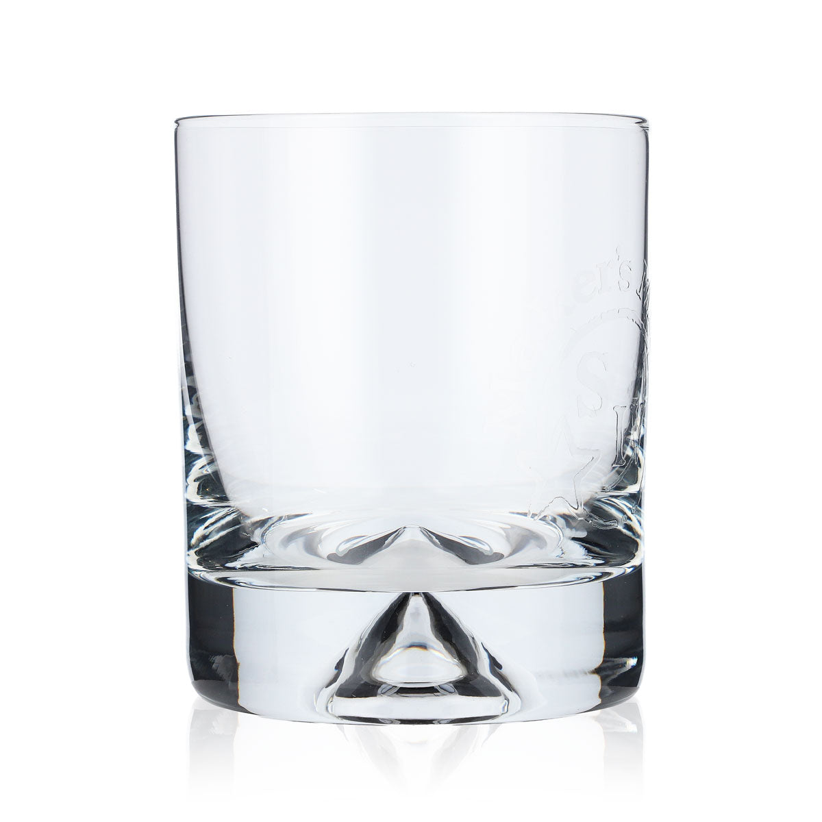 6x Maker's Mark Whiskey Glass 0.3l Glasses Tumbler Thick Base STD Logo – View 4