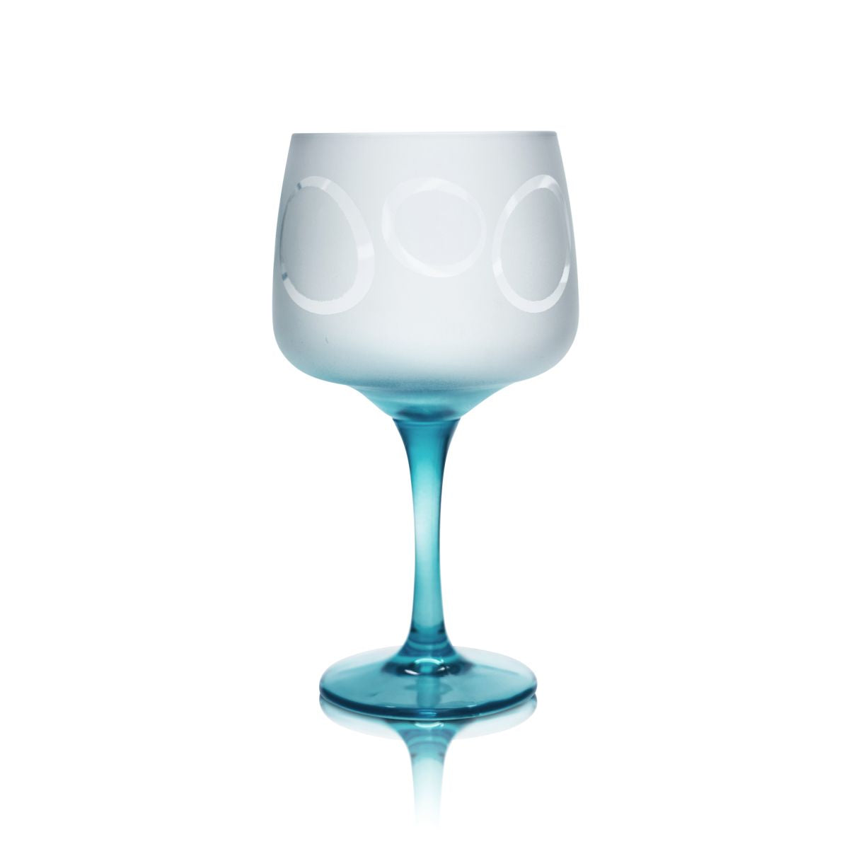 Malfy Gin Glass 0.6l Satin Balloon Glass Gin Tonic Aperitif Glasses Frosted B-WARE – View 2