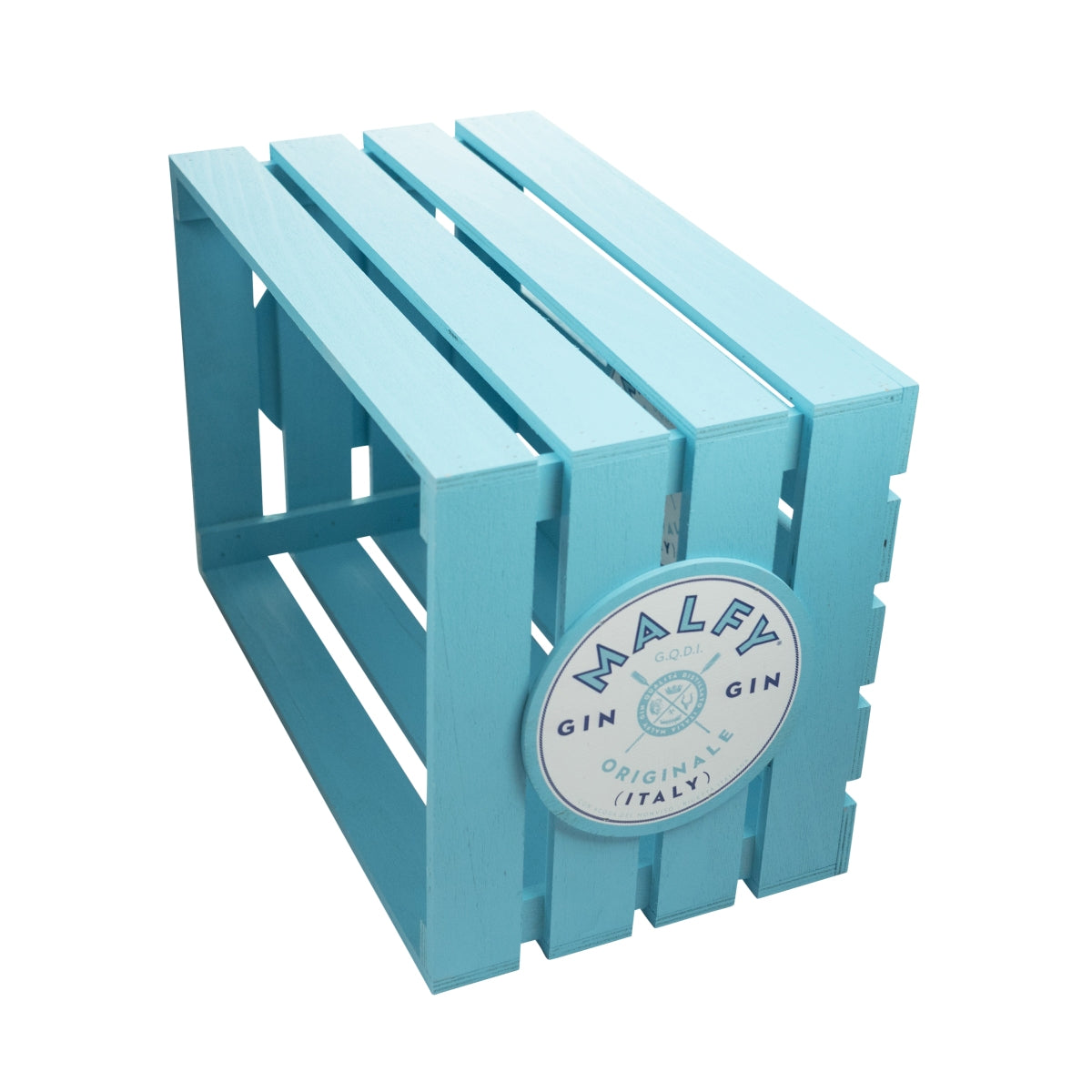 Malfy Gin Wooden Box 45x31x26cm Decorative Display Stand Tray Side Table Gastro – View 2