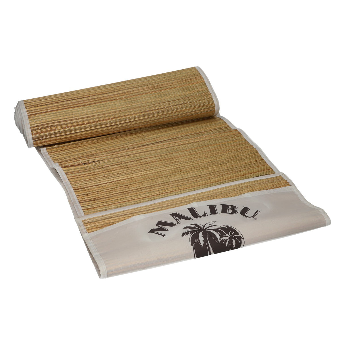 Malibu Beach Mat, Straw, White, Portable, Foldable, Beach & Pool
