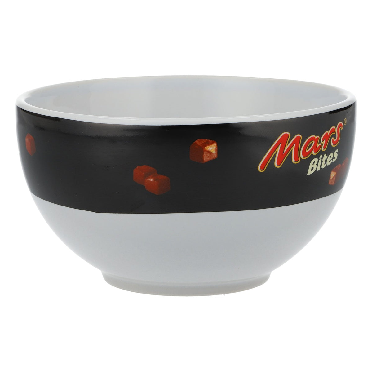 Mars Candy Cereal Bowl Snack Bowl White/Black Just Hand It Out – View 2