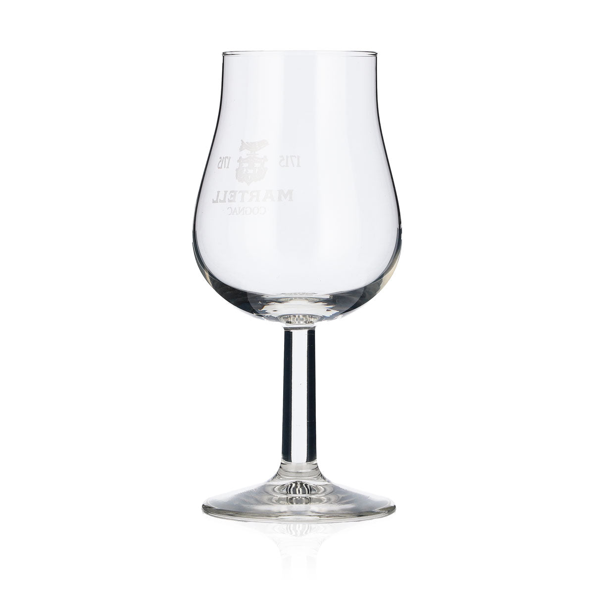 Martell Cognac Glass 0.1L Tasting Glass Nosing Glass White Logo – View 4