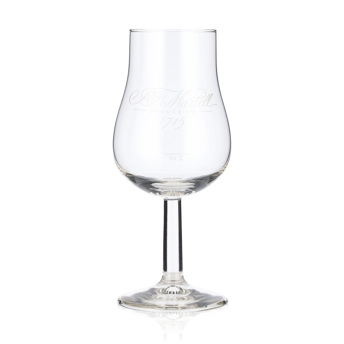 Martell Cognac Glass Snifter Glasses Nosing Glass 2cl Logo 1715