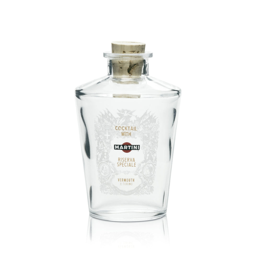 Martini Vermouth Bottle 0.1 L Bottle Cork Glasses Gift Perfume Aperitif Bar