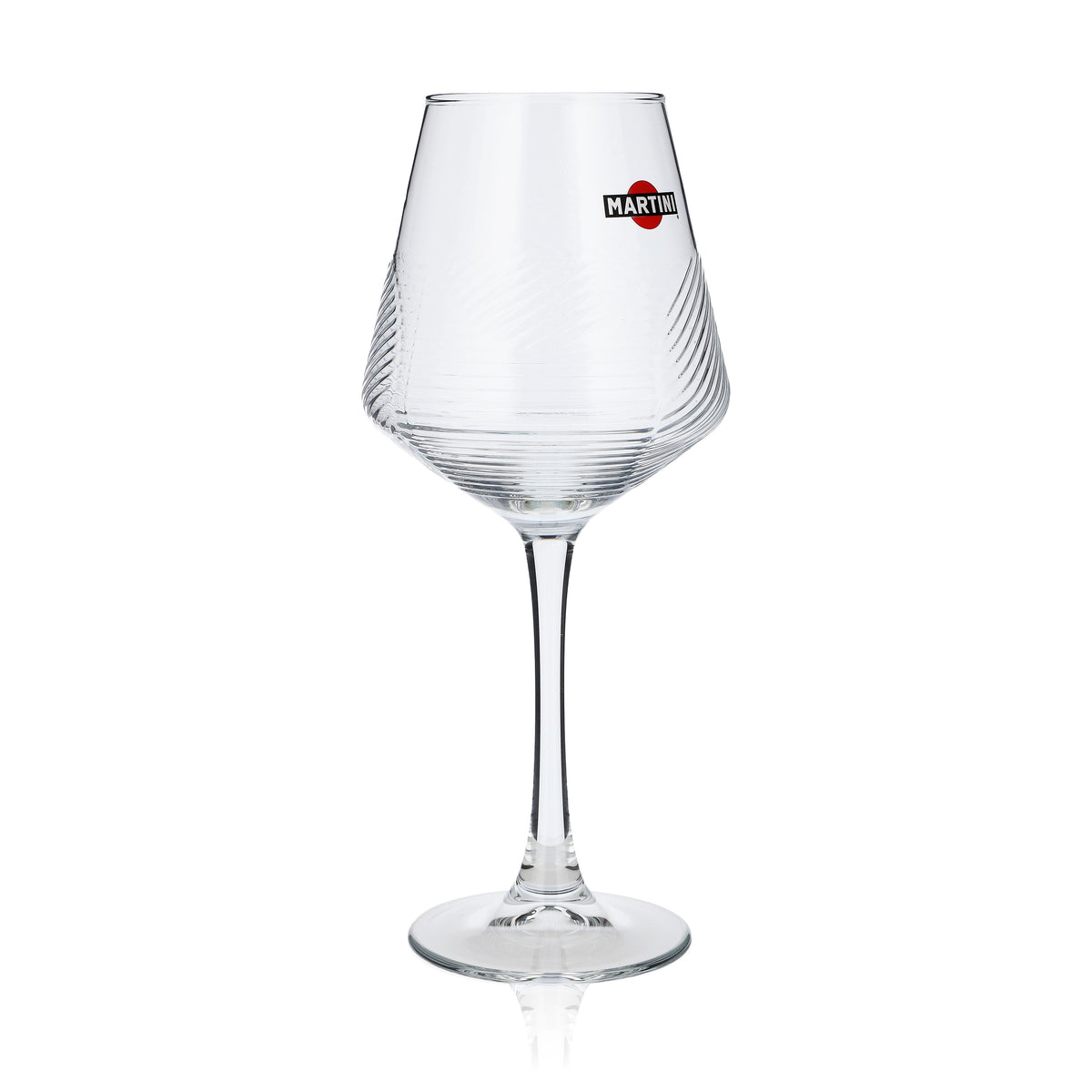 Martini Vermouth Glass Stemmed Glass 0.425l Glasses Wine Glass Relief Design HH Global – View 2