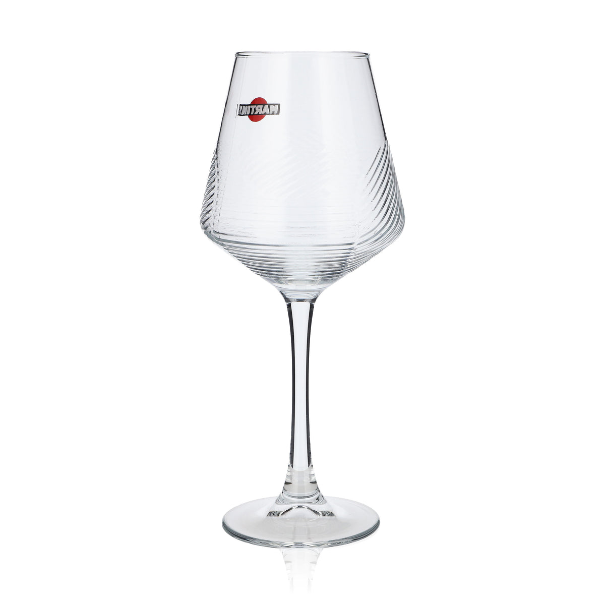 Martini Vermouth Glass Stemmed Glass 0.425l Glasses Wine Glass Relief Design HH Global – View 3