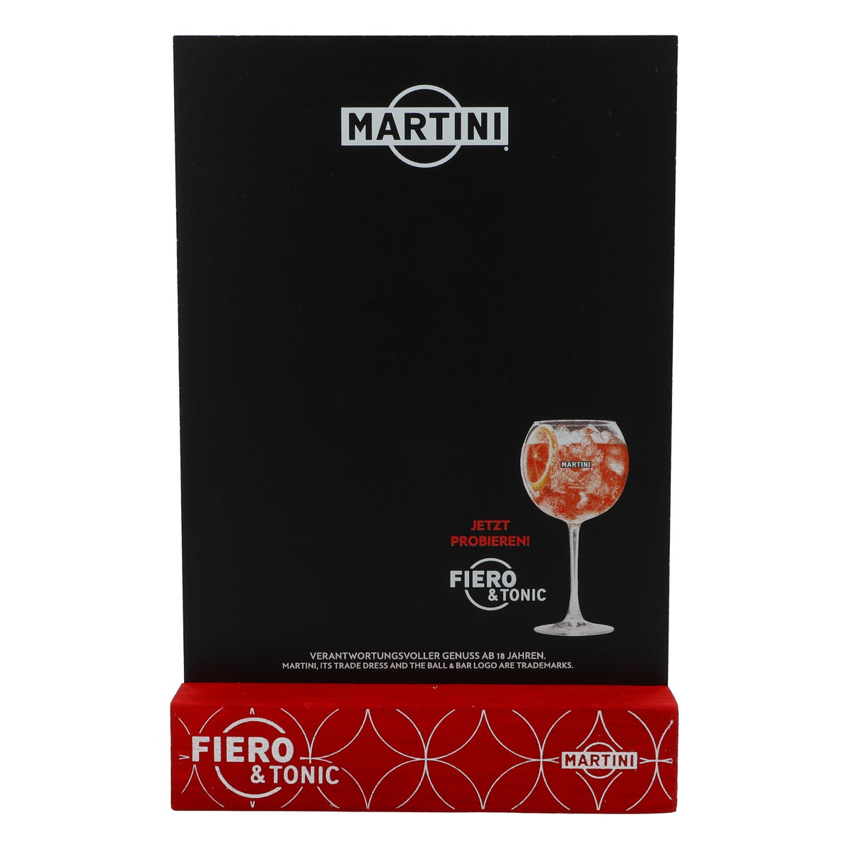Martini Vermouth Table Display Chalkboard Price Board Display – View 2