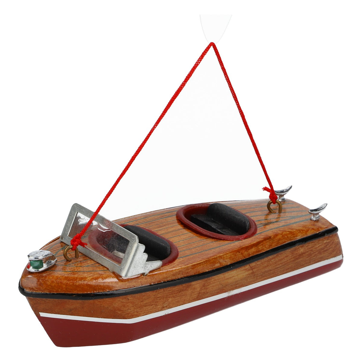 Martini Vermouth Real Wood Model Boat Riva Boat Decorative Ship