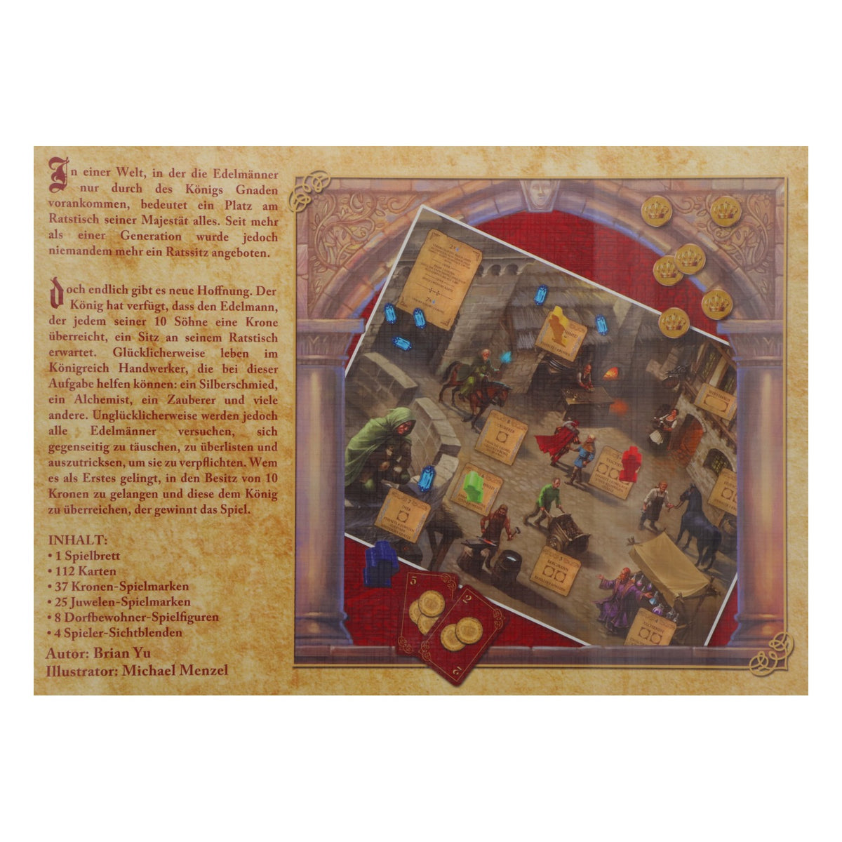 Mattel Games Beer Board Game: Crowns for the King – View 3