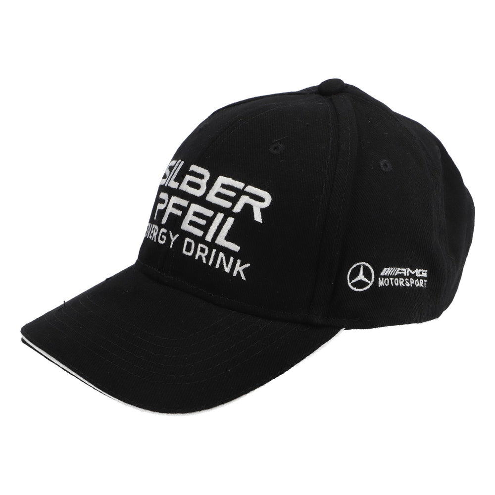 Mercedes AMG Baseball Cap Racing Driver Cap Black "Silver Arrow"