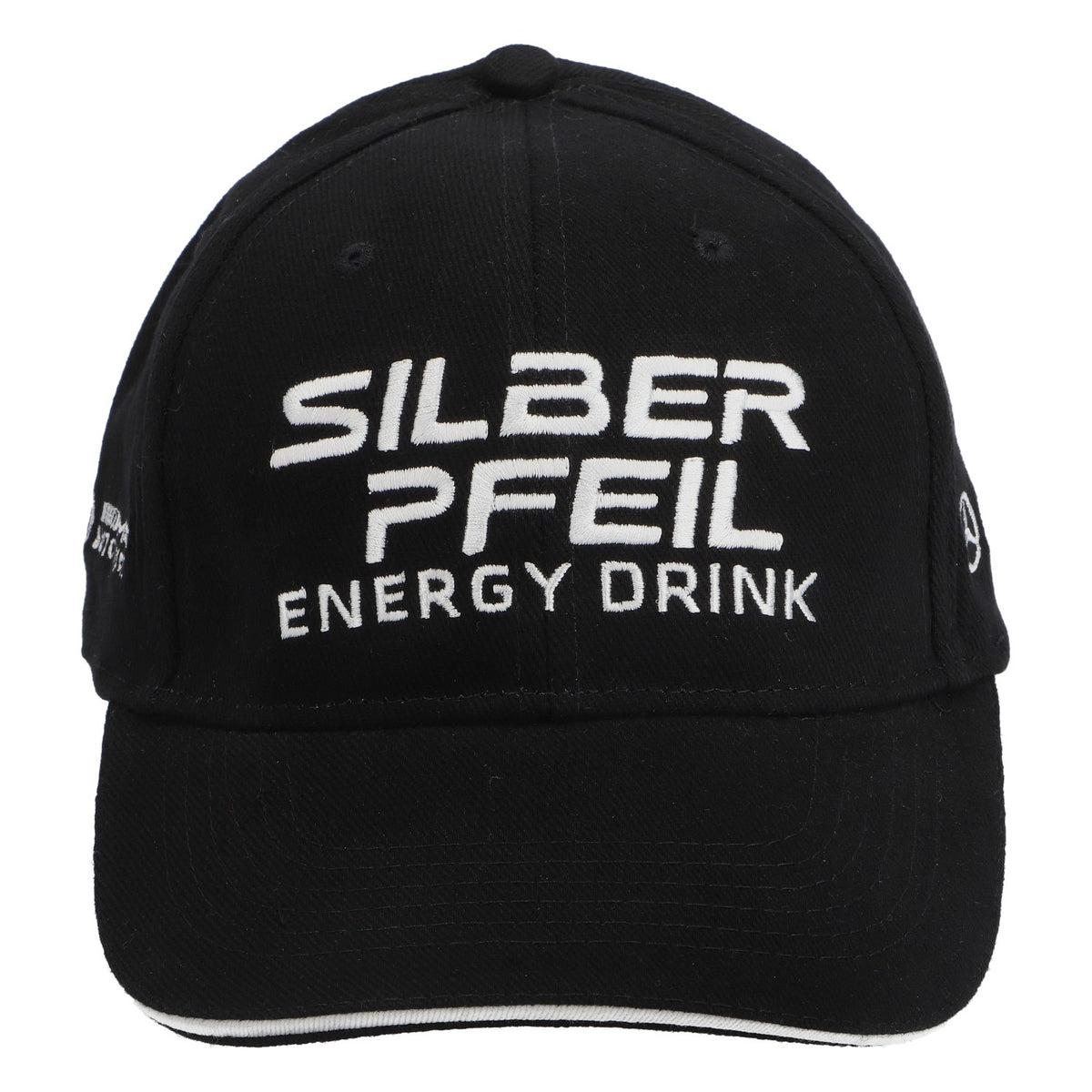 Mercedes AMG Baseball Cap Racing Driver Cap Black "Silver Arrow" – View 2