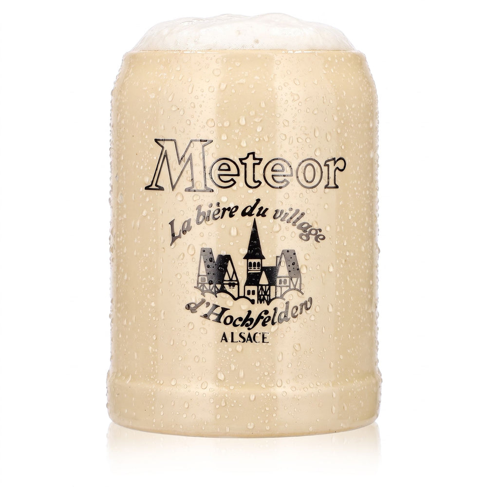 Meteor Beer Glass, 0.25 L Clay Mug, d'Hockfelden Clay