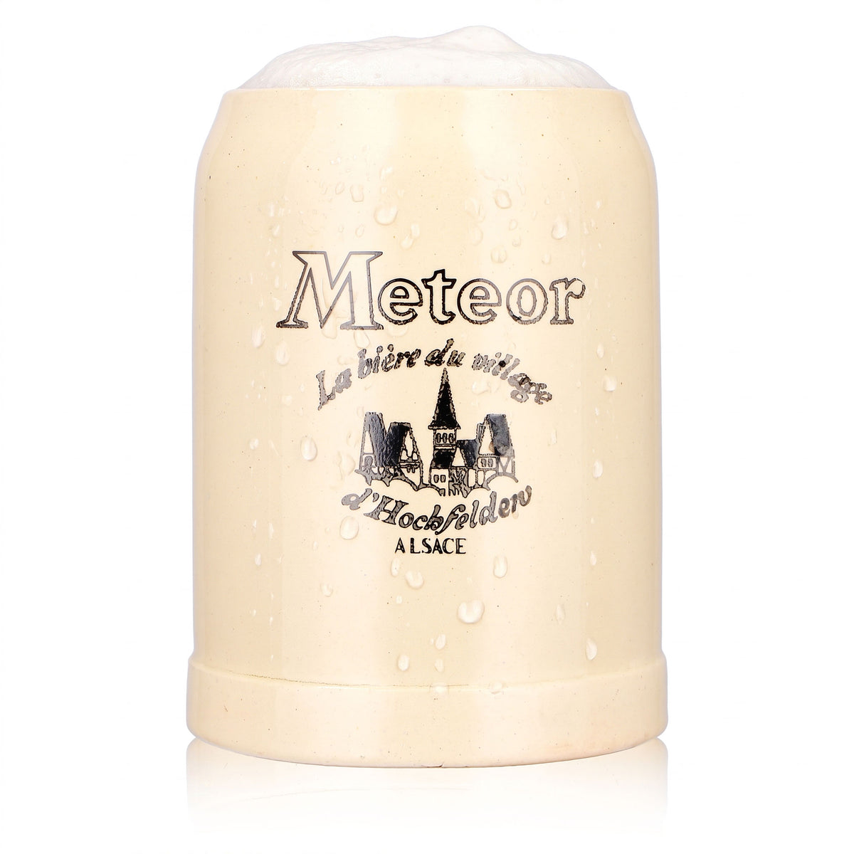 Meteor Beer Glass, 0.5 L Clay Mug, Clay