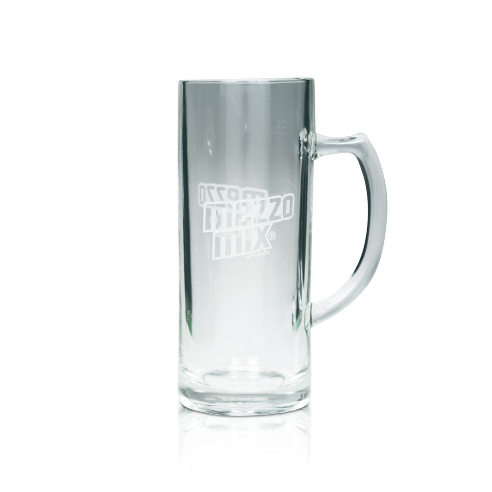 Mezzo Mix glass 0.5l jug Soft drink Spezi lemonade Gauged tankard Seidel glasses