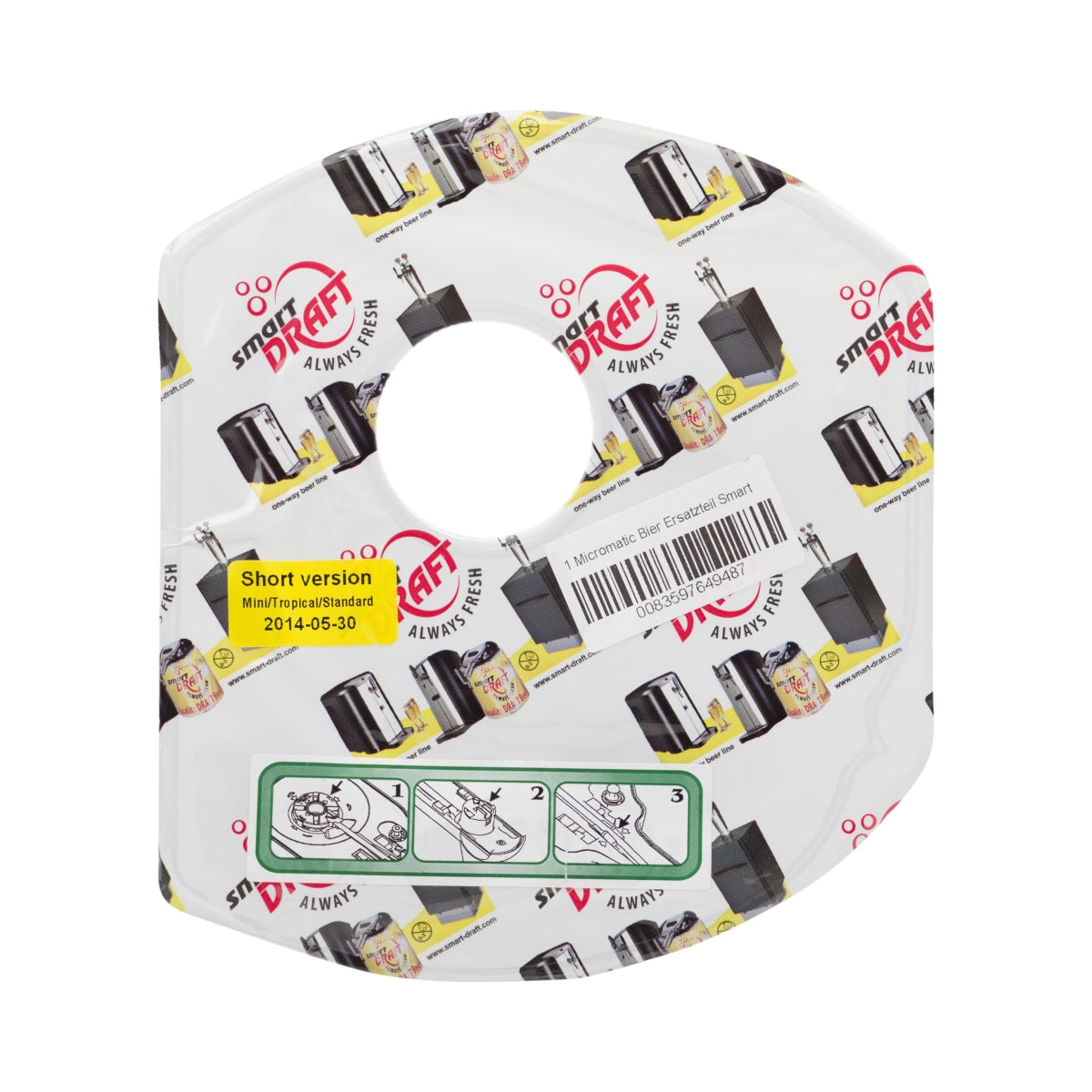 Micromatic beer spare part Smart Draft Short Version Mini/Tropical/Standard – View 2