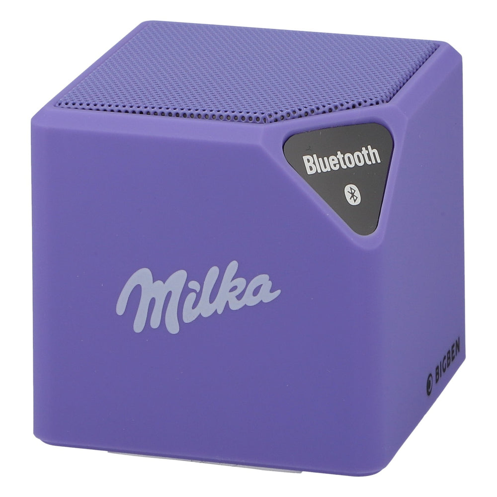 Milka Bluetooth Speaker BIGBEN Luminous with Light Effects, Purple