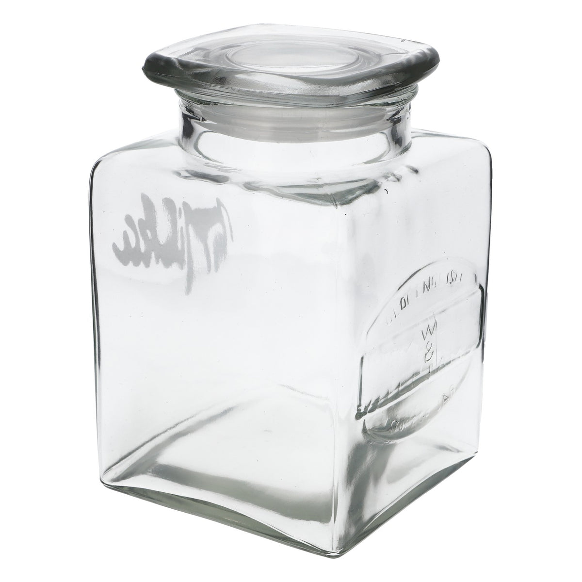 Milka cookie jar Cookie jar Storage jar Real glass Maxwell & Williams "Olde English" – View 2