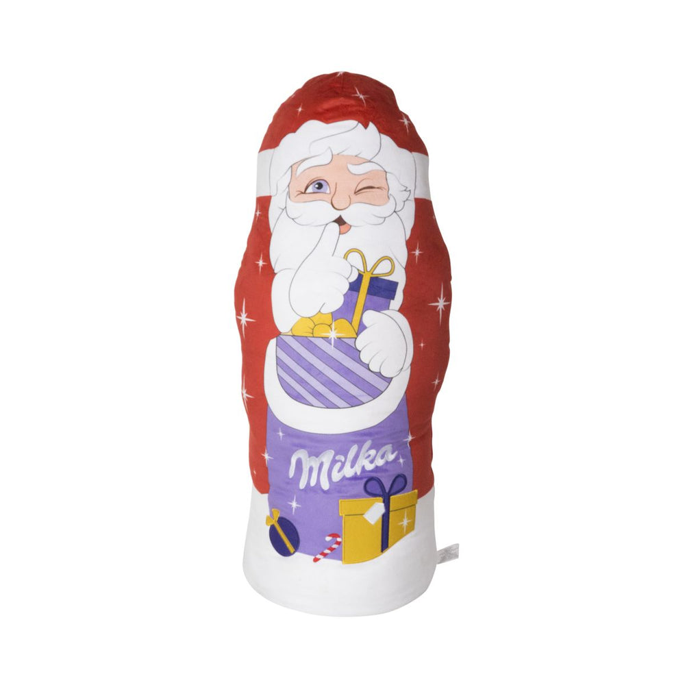 Milka stuffed animal cuddly toy H80cm Santa Claus collector