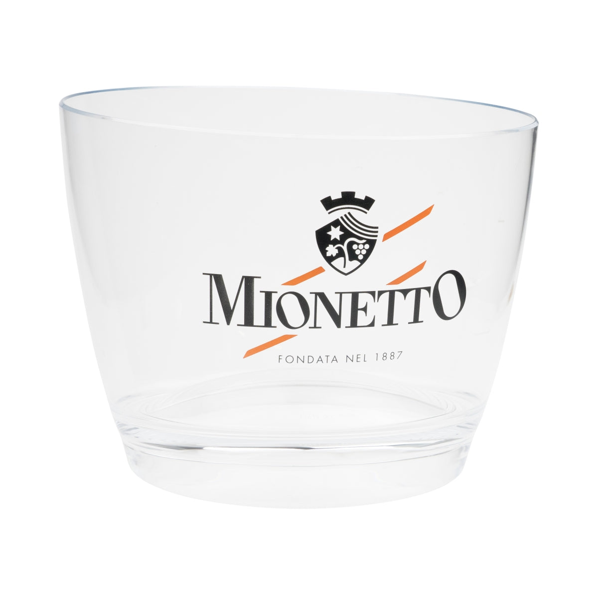 Mionetto Prosecco Bottle Cooler Ice Cube Container Magnum Transparent