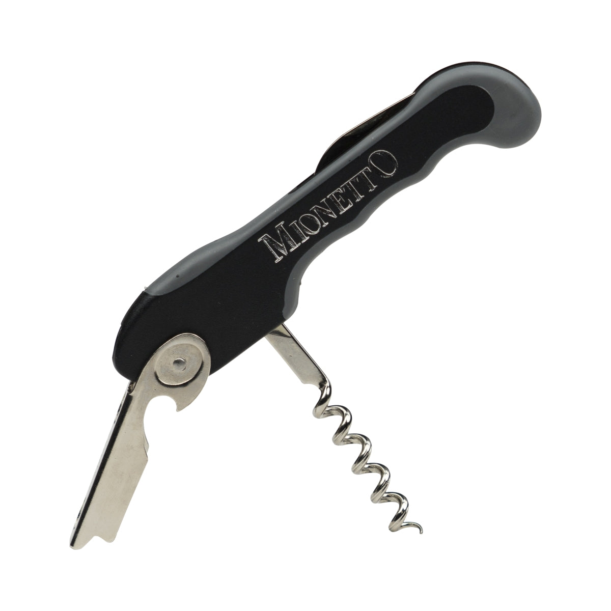 Mionetto sparkling wine waiter's knife bottle opener corkscrew gastro bar glass bottle – View 4