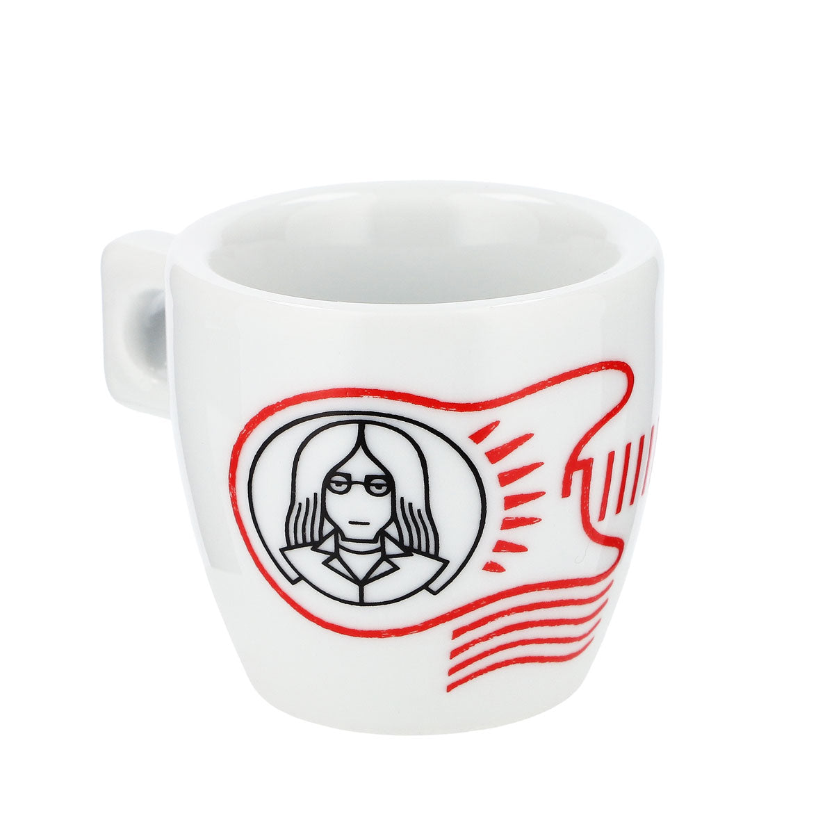 MOAK Coffee Cup Espresso Cup 50ml Handle Cup Cafe Glass Glasses Rock – View 5
