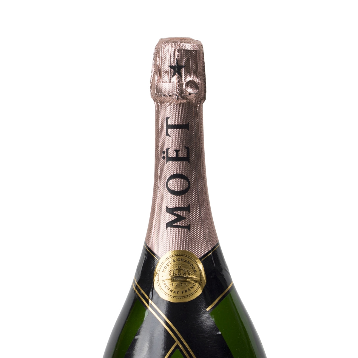 Moet Chandon Champagne Show Bottle 6l EMPTY Rose Decoration Dummy Display EMPTY – View 4