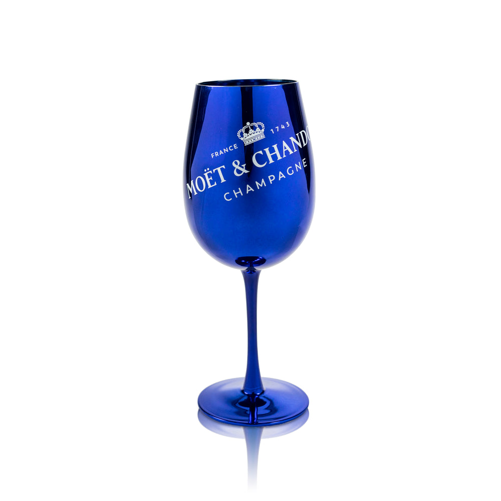 Moët & Chandon Champagne Glass 0.59 L Chef & Sommelier Glasses High Gloss Blue Purple