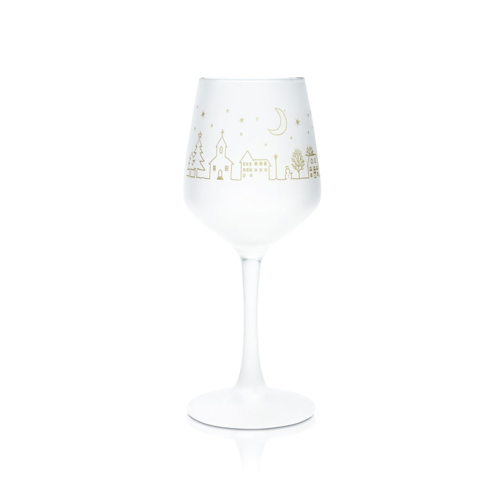 Mohaba mulled wine glass 0.2l wine glass thermo glass frosted punch Christmas