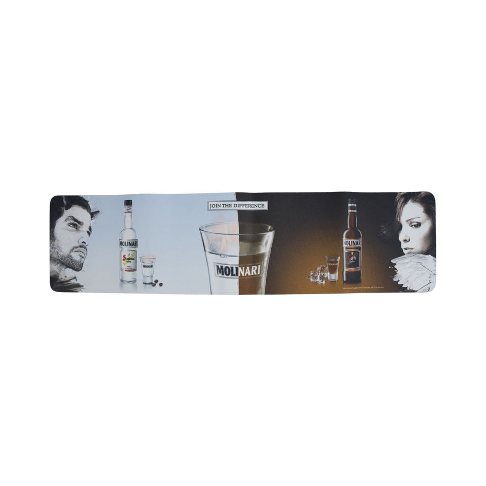 Molinari Sambuca Bar Mat 80x20 Long Service Mat Drip Mat Counter Mat
