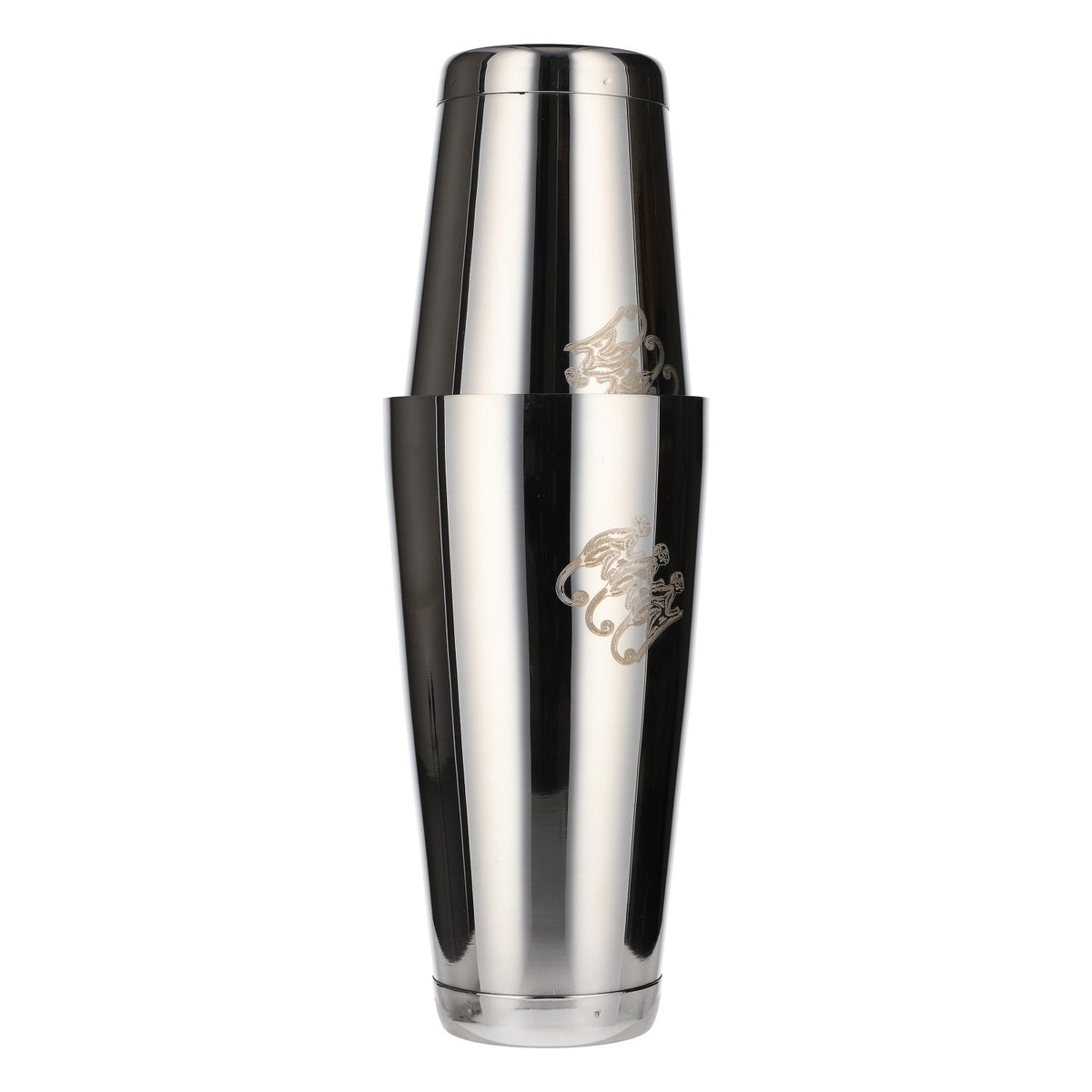 Monkey Shoulder Gin Shaker, New, Stainless Steel, Silver, Cocktail Bar Set, Barequipment – View 2