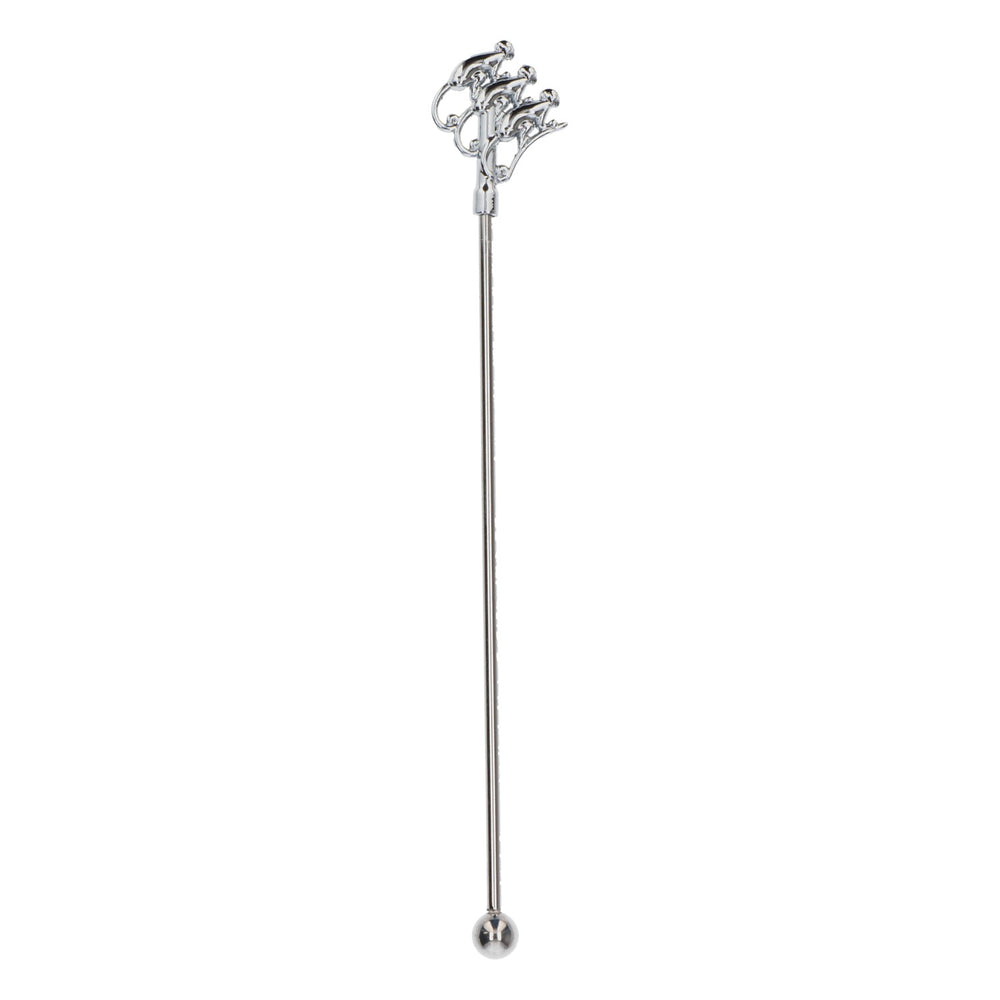 Monkey Shoulder Gin Stirrer, 18 cm, New, Stainless Steel, Silver, Stirring Stick, Mixing Stick, Stirrer