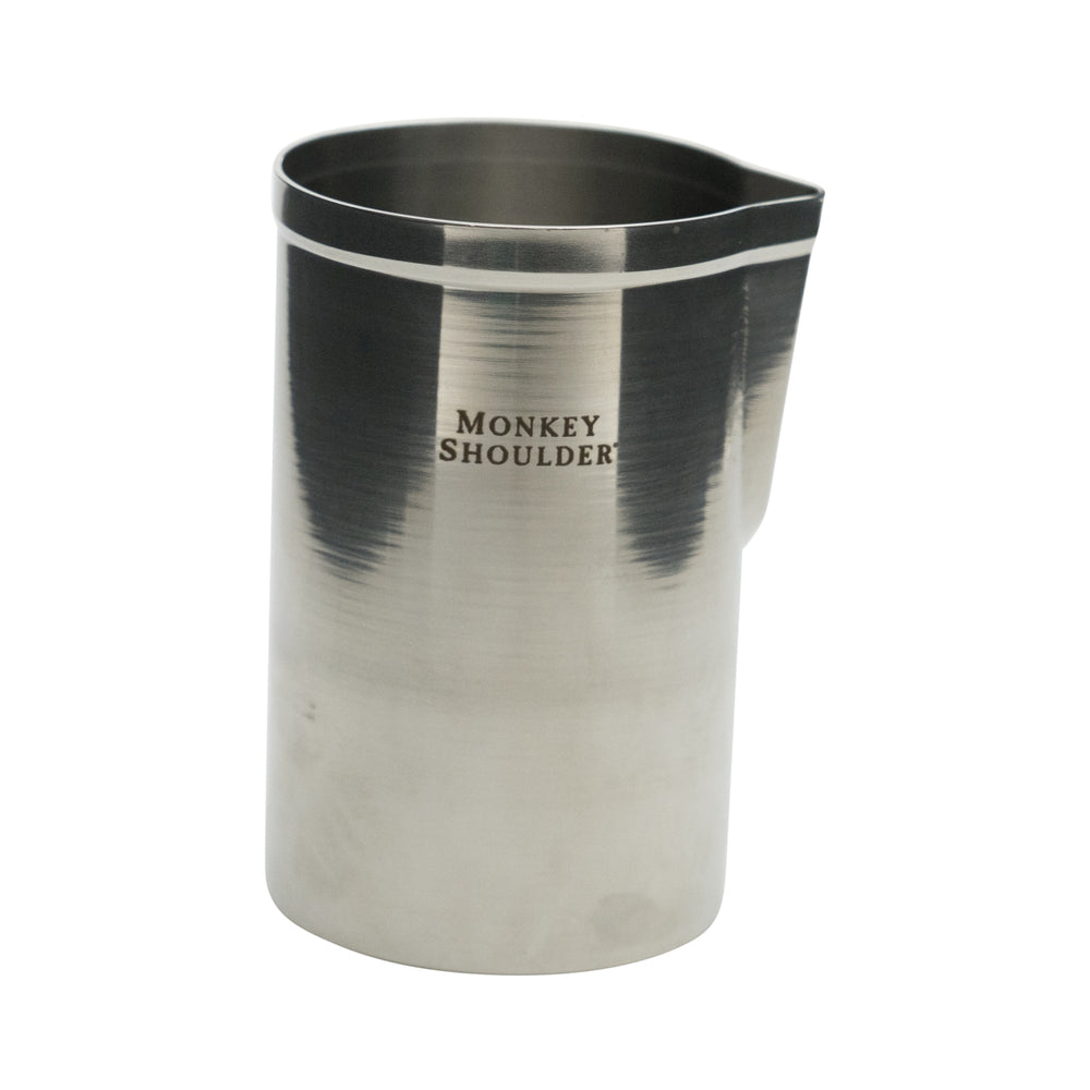 Monkey Shoulder Mixing Jug 0.5L Stainless Steel Whiskey Batch 27 Long Drink