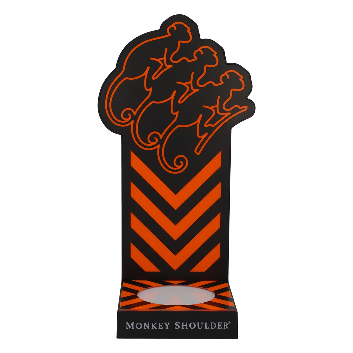 Monkey Shoulder Whiskey Glorifier LED, New, Black Plastic – View 3