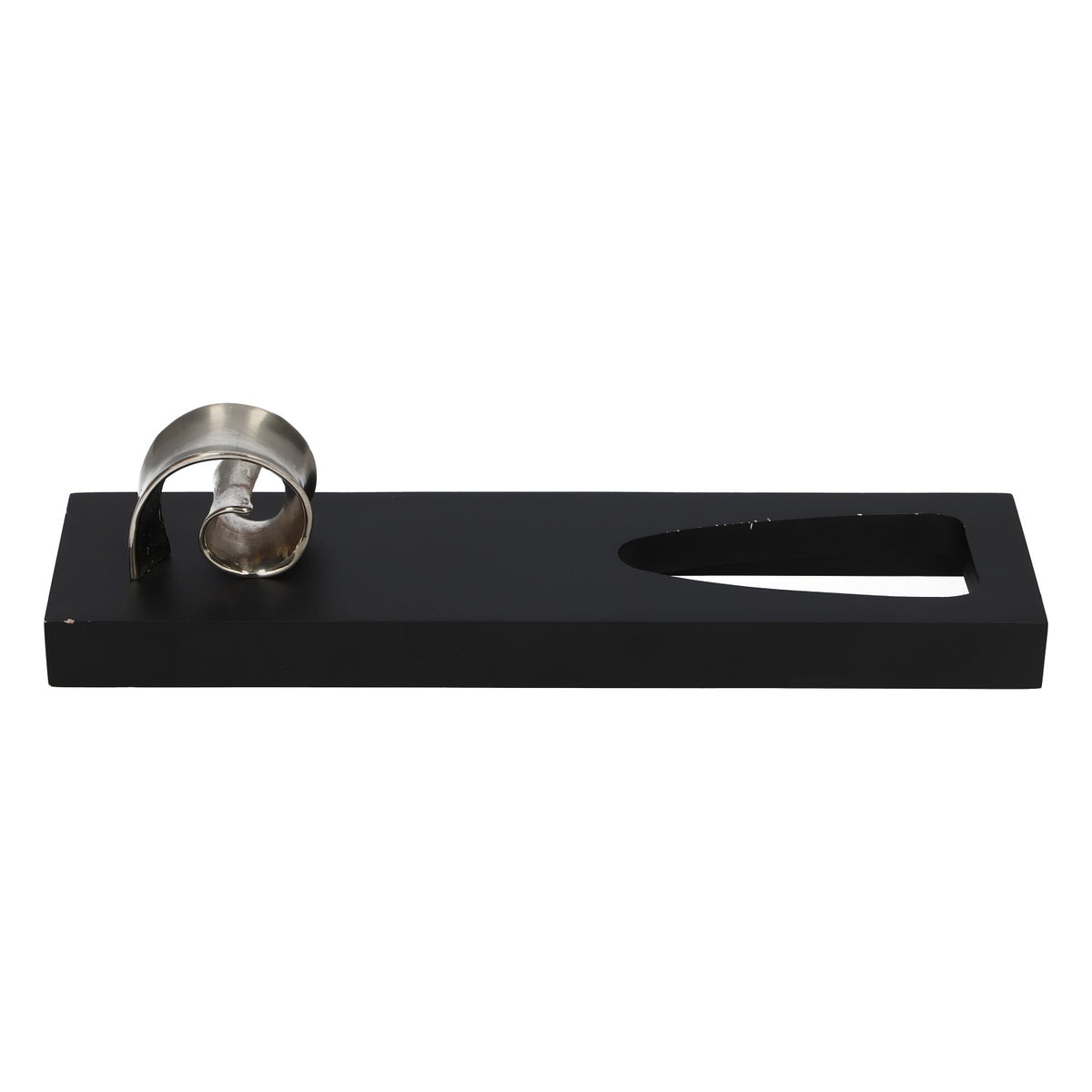 Mouton Cadet Wine Bottle Holder Table Display, Black Metal Stand, Gift – View 2
