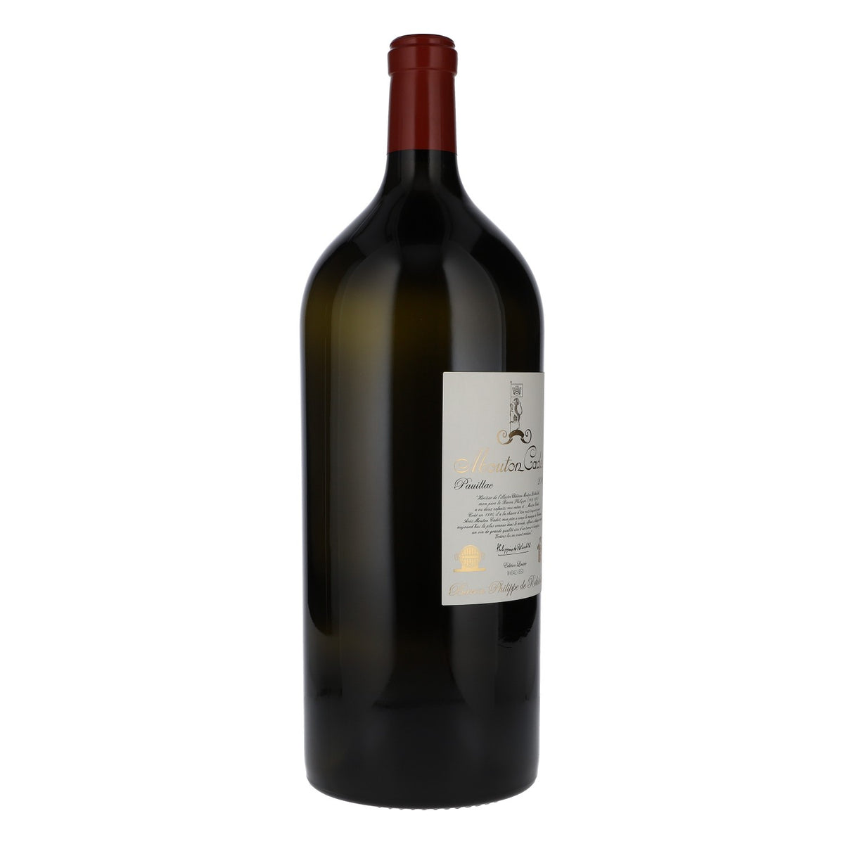 Mouton Cadet Wine Display Bottle 5L Pauillac 2006 Decorative Bottle – View 2