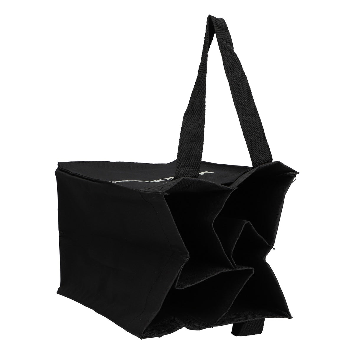 Mouton Cadet Wine Bag, 4-Compartment Bottle Holder, Black – View 4