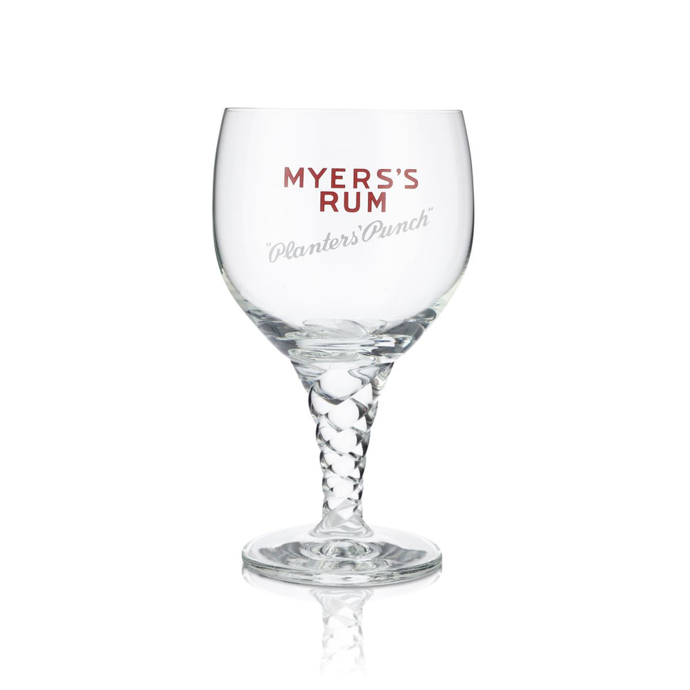 Myers Rum Glass 0.5l Design Glass Goblet Relief Contour Longdrink Planters Punch