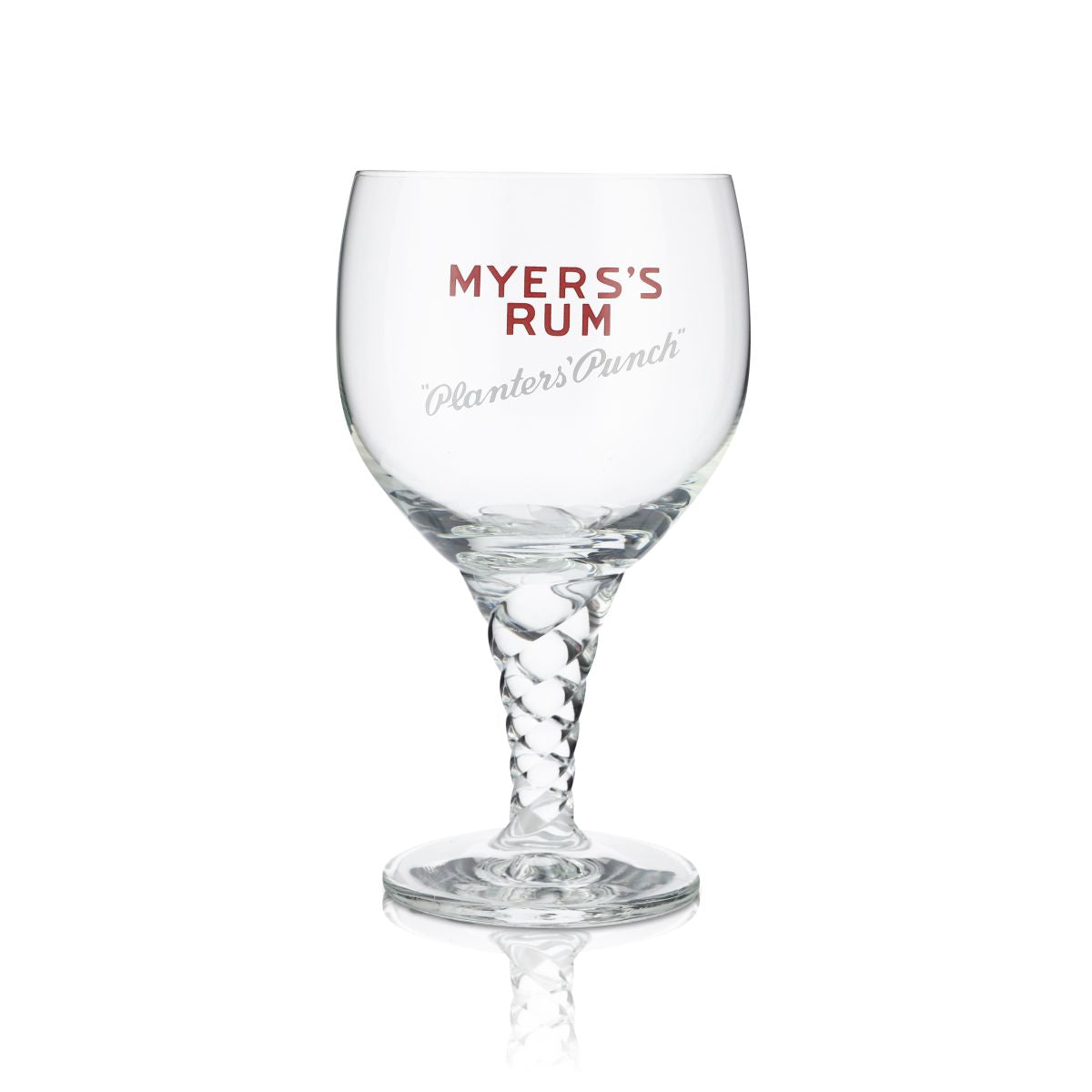 Myers Rum Glass 0.5l Design Glass Goblet Relief Contour Longdrink Planters Punch