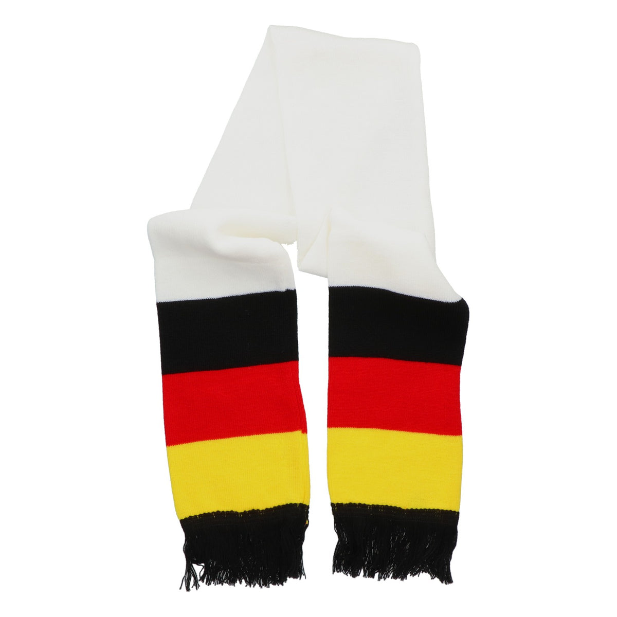 No Name Beer Scarf Germany New Scarf Blended Fabric White – View 2