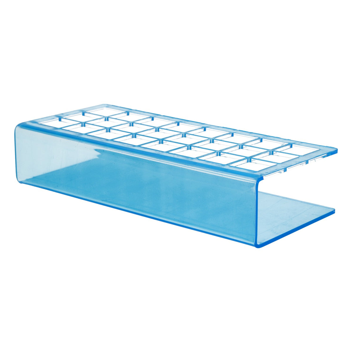 No Name Liqueur Shot Glass Holder, Tooter Rack, New, Plastic, Blue – View 3