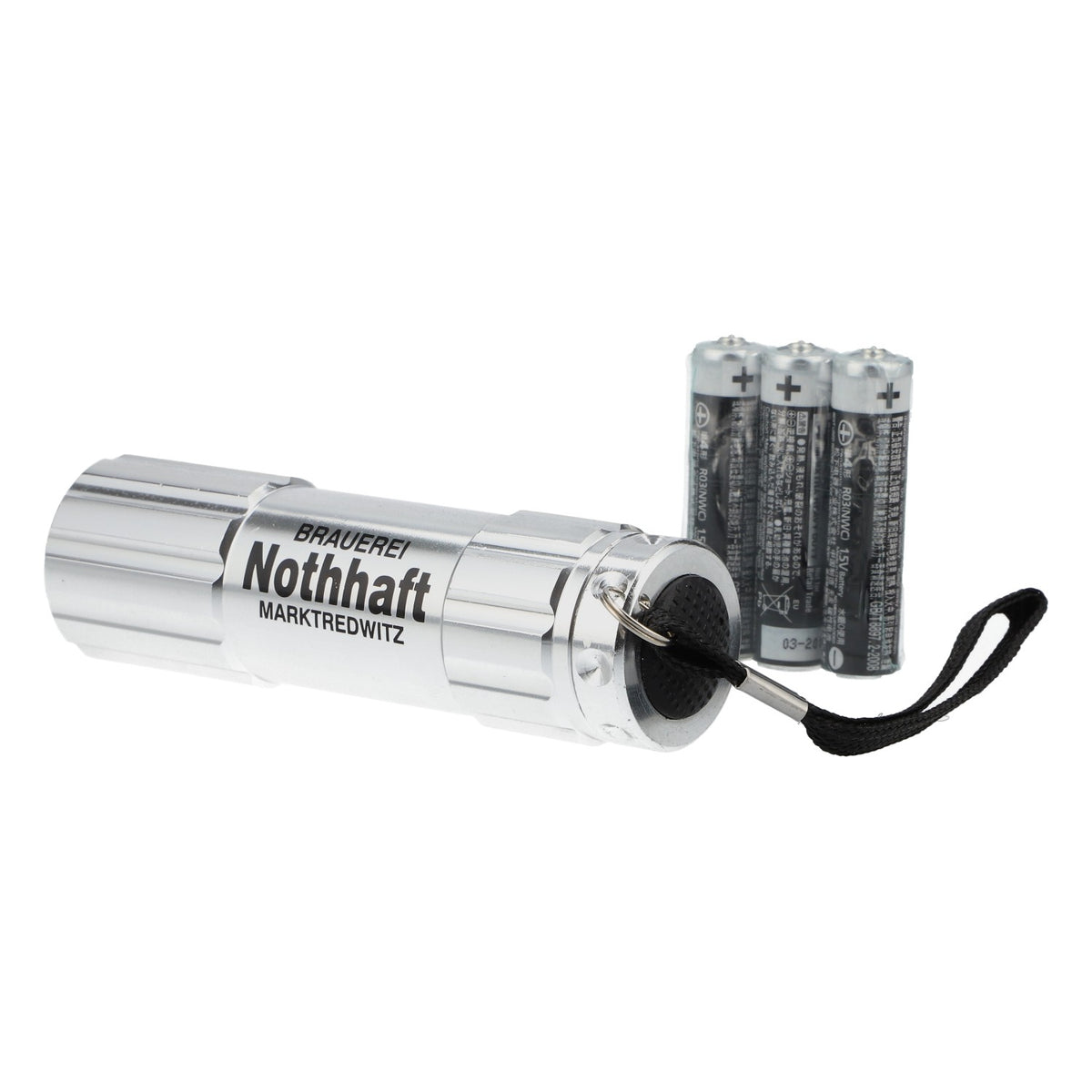 Nothaft Beer Flashlight Marktredwitz Silver 9 LED Plastic Fan Merchandise – View 5