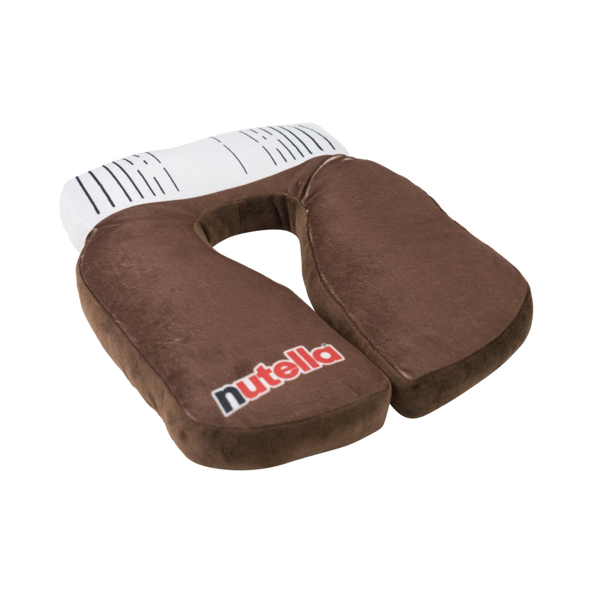 Nutella neck pillow airplane car travel sleeping support roll crescent bed