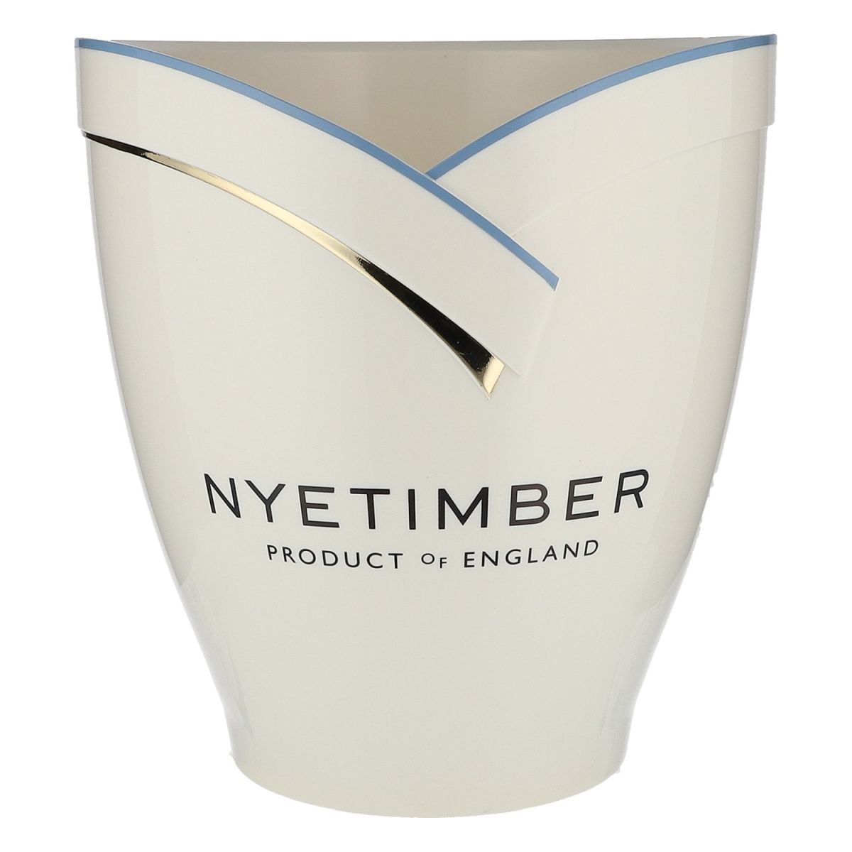 Nyetimber Wine Bottle Cooler Blue Rim Ice Cube Tray Ice Bucket Gastro