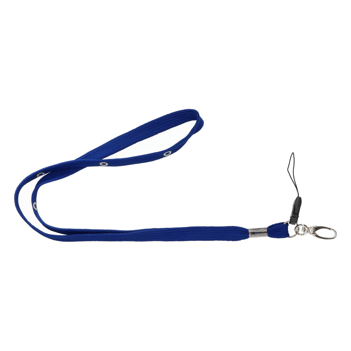 O2 Mobile Phone Keyring Lanyard Blue – View 2