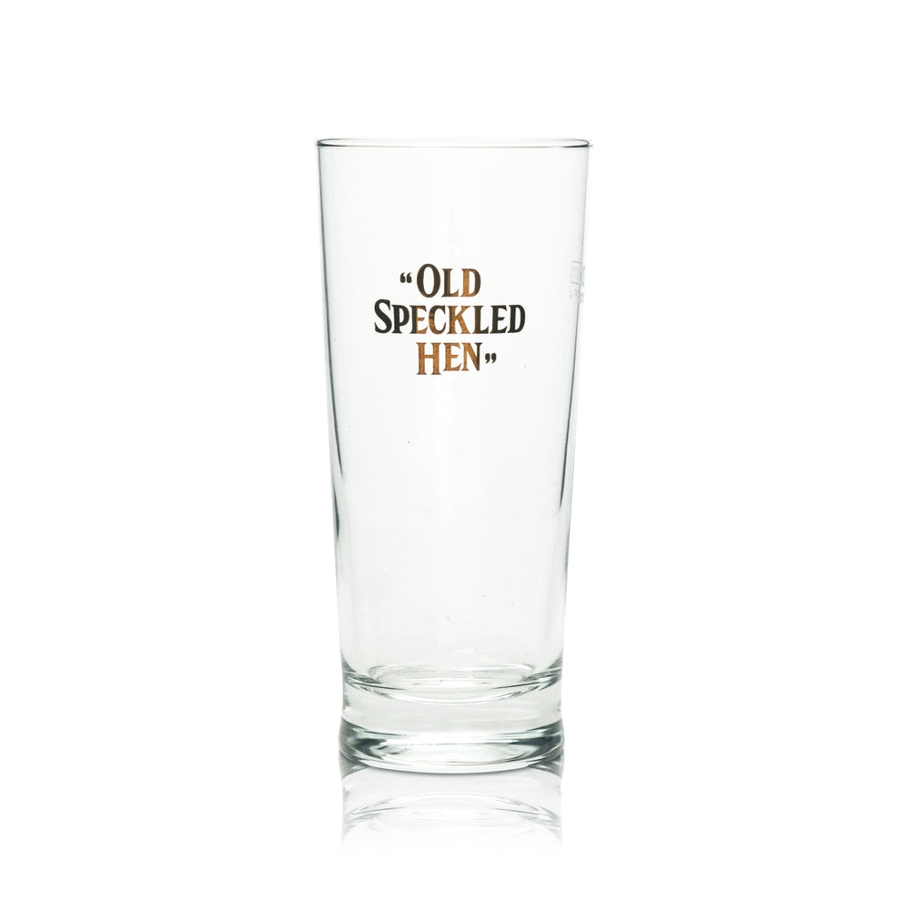 Old Speckled Hen Senator Beer Glass 0.3l Mug 1/2 Pint Beer Glasses UK England