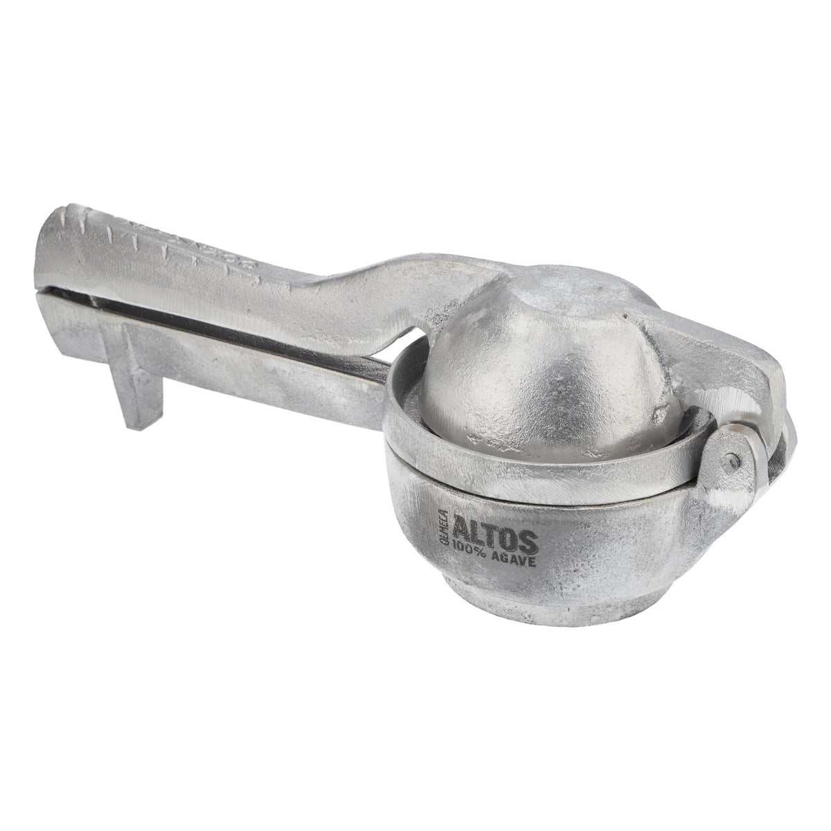 Olmeca Altos Tequila Aluminum Lime Squeezer with Insert, Silver, Heavy-Duty, Very Sturdy – View 3