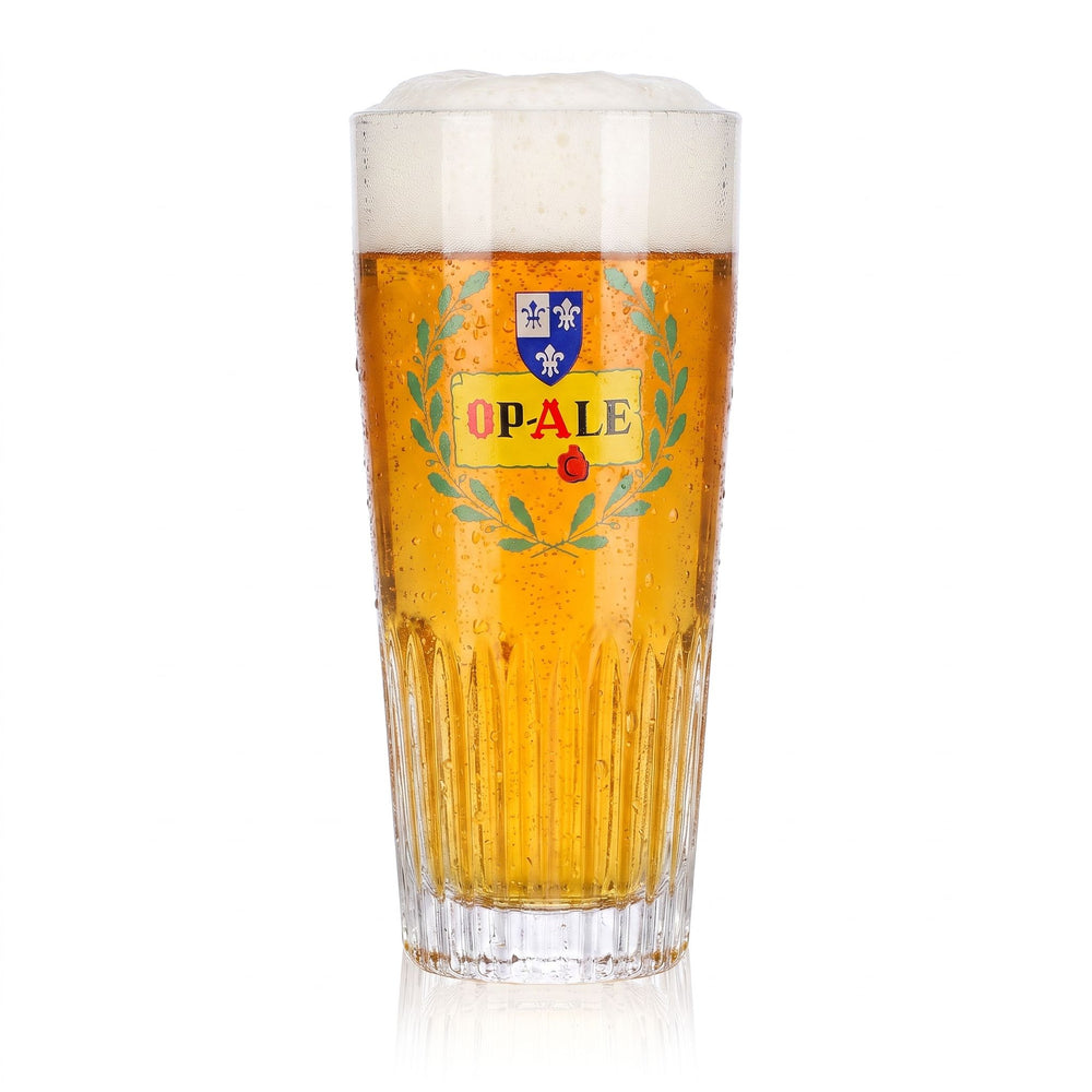 Op-Ale Beer Glass, 0.33 L, Relief Design