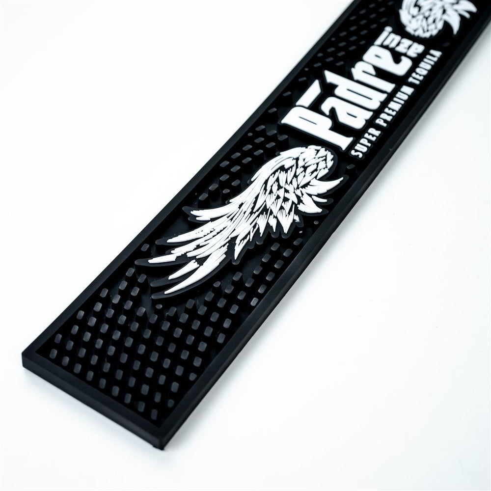 Padre Tequila Bar Mat Drain Mat Bar Accessories Black 58 x 9 cm
