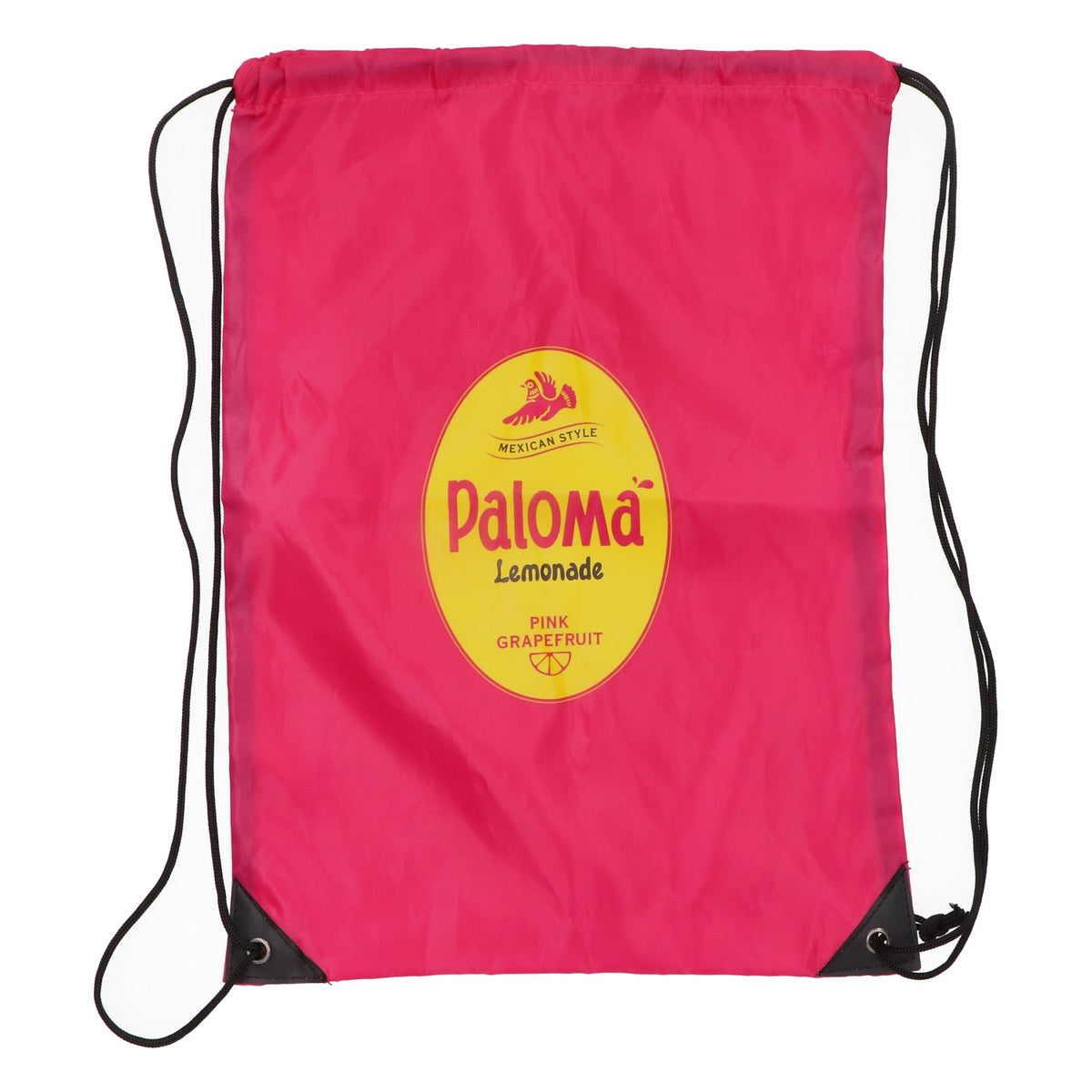 Paloma Lemonade Gymsac BagBase pink, 11 liters, water-resistant