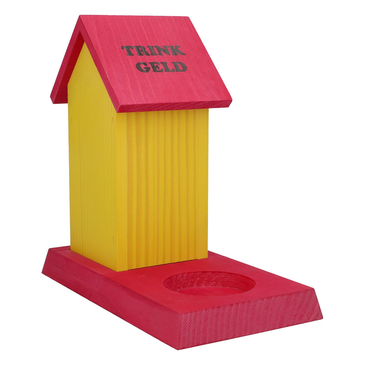 Paloma Soft Drink Real Wood Tip Jar Birdhouse Money Box Cash Box – View 3
